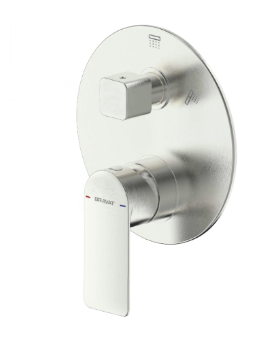 Eddie Built-in Bath & Shower Mixer Trim Set
 (2-function)