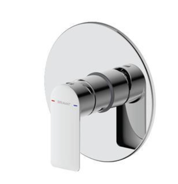 Eddie Built-in Bath & Shower Mixer Trim Set 
(1-function)