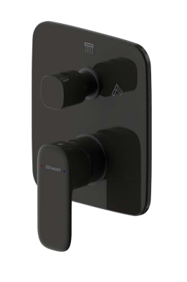 Aori Built-in Bath & Shower Mixer Trim Set(2-function)