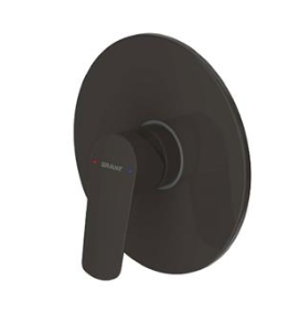 Rhein-Black Built-in Bath & Shower Mixer Trim Set
 (1-function)