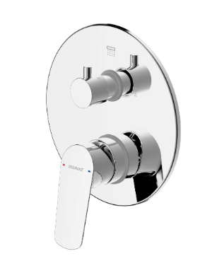 Rhein Built-in Bath & Shower Mixer Trim Set
 (2-function)