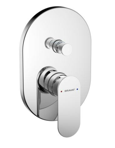 Gina Built-in Bath & Shower Mixer Trim Set
 (2-function)