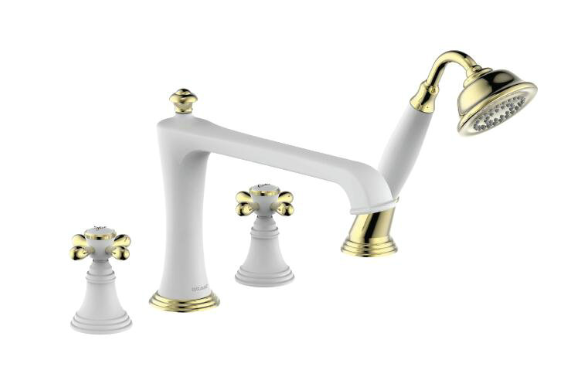 Zollern Two Handles 4-hole Bath&Shower Mixer