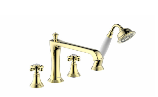 Zollern Two Handles 4-hole Bath&Shower Mixer