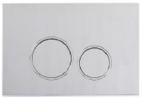 Ceramic Accessories Concealed Cistern Button Panel
(Sliver)