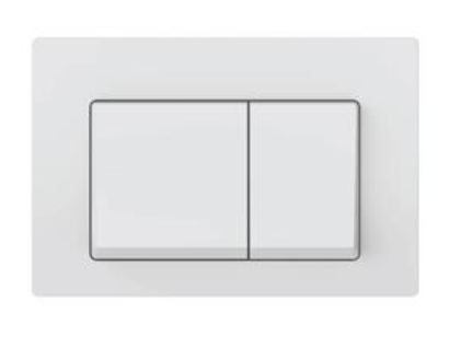 Ceramic Accessories Concealed Cistern Button Panel
(White)