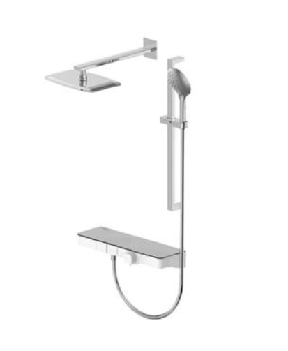 Vienna Single Handle Wall Mounted Thermostatic Shower Bar