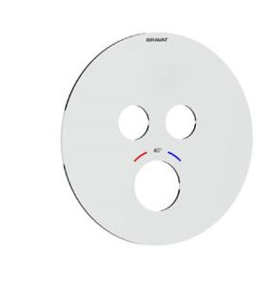 Thermostatic  Built-in Thermostatic Shower Mixer Trim Set(2-function)