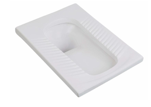 Prolate Squatting Pan 
(with trap)